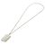 Colar com Medalhão Louis Vuitton Monogram M62484 Prata - vista 2