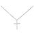 Autre Marque Tiffany Metro Cross Medium Halskette