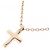 Autre Marque Collana Mini Metro Cross Tiffany - vista 4
