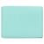 Autre Marque Tiffany Blue Leather Tri-Fold Wallet - view 2