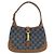 Gucci JACKIE 1961 Schultertasche Braun Dunkelblau