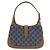 Gucci JACKIE 1961 Schultertasche Braun Dunkelblau - Ansicht 2