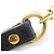 Borsa a tracolla Gucci GG Marmont 448065 DTD1T Nero - vista 7
