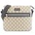 Gucci 406410 KHN7N Schultertasche Braun Beige