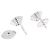 Pendientes de botón Cartier Damour 0.20CT - vista 3