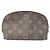 Louis Vuitton Monogram Pochette Cosmetic PM M47515 Handtasche Pouch Braun
