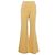 Céline Celine Yellow Wool Flared Trousers