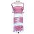 Jean Paul Gaultier Robe Marin mutine Sigles TS/M Rosa Blanco