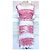 Jean Paul Gaultier Robe Marin mutine Sigles TS/M Rosa Blanco - vista 18
