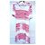 Jean Paul Gaultier Robe Marin mutine Sigles TS/M Rosa Blanco - vista 5