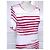 Jean Paul Gaultier Robe Marin mutine Sigles TS/M Rosa Blanco - vista 6