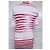 Jean Paul Gaultier Robe Marin mutine Sigles TS/M Rosa Blanco - vista 7