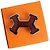 Hermès Street Belt Buckle in Silver-tone Metal, Burgundy & Black Dark red