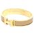Hermès Hermes Click H PM Charm Armband Beige Golden