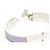Hermès Bracciale Hermes Click H Fusion PM Argento Porpora - vista 6