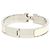 Hermès Bracelet Charmes Hermes Click H PM Argenté Beige - vue 2
