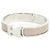 Hermès Hermes Click H PM Charm Armband Silber Beige