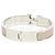 Hermès Hermes Click H PM Charm Armband Silber Beige - Ansicht 2