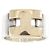 Ring Hermès Anillo banda Hermes 925 y oro amarillo 18K - vista 2