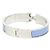 Hermès Pulsera de Dijes Hermes Click H PM Plata Azul - vista 2