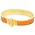 Hermès Bracciale Charm Hermes Click Glenan D'oro Arancione