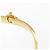 Hermès Bracciale Charm Hermes Click Glenan D'oro Arancione - vista 3