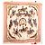 Hermès Carré Reprise Seta Rosa Bianco Marrone Rosso Beige - vista 7