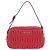 Miu Miu Tech Matelassé Leather Small Rosso