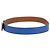 Hermès Cinto Reversível Hermes Constance em Couro Medium Azul - vista 3