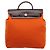 Hermès Hermes Herbag A Dos Toile Orange