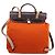 Hermès Hermes Herbag A Dos Toile Orange - vue 2