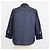 Camisa de gasa de seda azul marino con manga tres cuartos Prada - vista 3