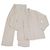 Ensemble Chemise de Pyjama Pian et Pantalon Britton Loro Piana Clear Oyster Linen Écru