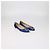 Manolo Blahnik Blue Satin Hangisi Flats - vista 2