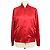 Valentino Red Blend Viscose Rockstud Zip Bomber Jacket