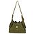 Chanel Khaki Quilted Suede Small 25 Hobo Verde