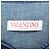 Top Valentino in denim blu, scollo a V e maniche tre quarti - vista 5