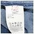 Top Valentino in denim blu, scollo a V e maniche tre quarti - vista 6