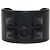 Hermès Hermes Matte Black Aluminium Collier de Chien Sunset Armreif Schwarz