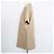 Abito camicia a maniche corte in cotone e seta beige Tod's Marrone - vista 2