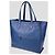 mala Montblanc Blue Leather Soft Selection Meisterstuck Azul - vista 2