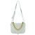Borsa a tracolla Mount Envelope Bottega Veneta in camoscio verde chiaro Blu