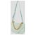 Borsa a tracolla Mount Envelope Bottega Veneta in camoscio verde chiaro Blu - vista 2