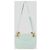 Borsa a tracolla Mount Envelope Bottega Veneta in camoscio verde chiaro Blu - vista 3