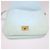 Borsa a tracolla Mount Envelope Bottega Veneta in camoscio verde chiaro Blu - vista 4