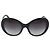 Dolce & Gabbana Black Gradient Butterfly Sunglasses
