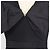 Vestido Mini Alexander McQueen em Lã e Seda Preta com Laço Preto - vista 4