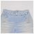 Pantalones Chanel Coco Beach Sailor de denim lavado azul claro, pierna recta - vista 4