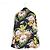 Autre Marque Olivia von Halle Pigiama Seta Nero Floreale Multicolore - vista 6