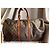 Louis Vuitton Borsa da viaggio Keepall 50 vintage in toile Monogram — Anni '70 Marrone Gold hardware - vista 16